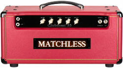 E-gitarre topteil Matchless Clubman 35 Head - Red/Silver