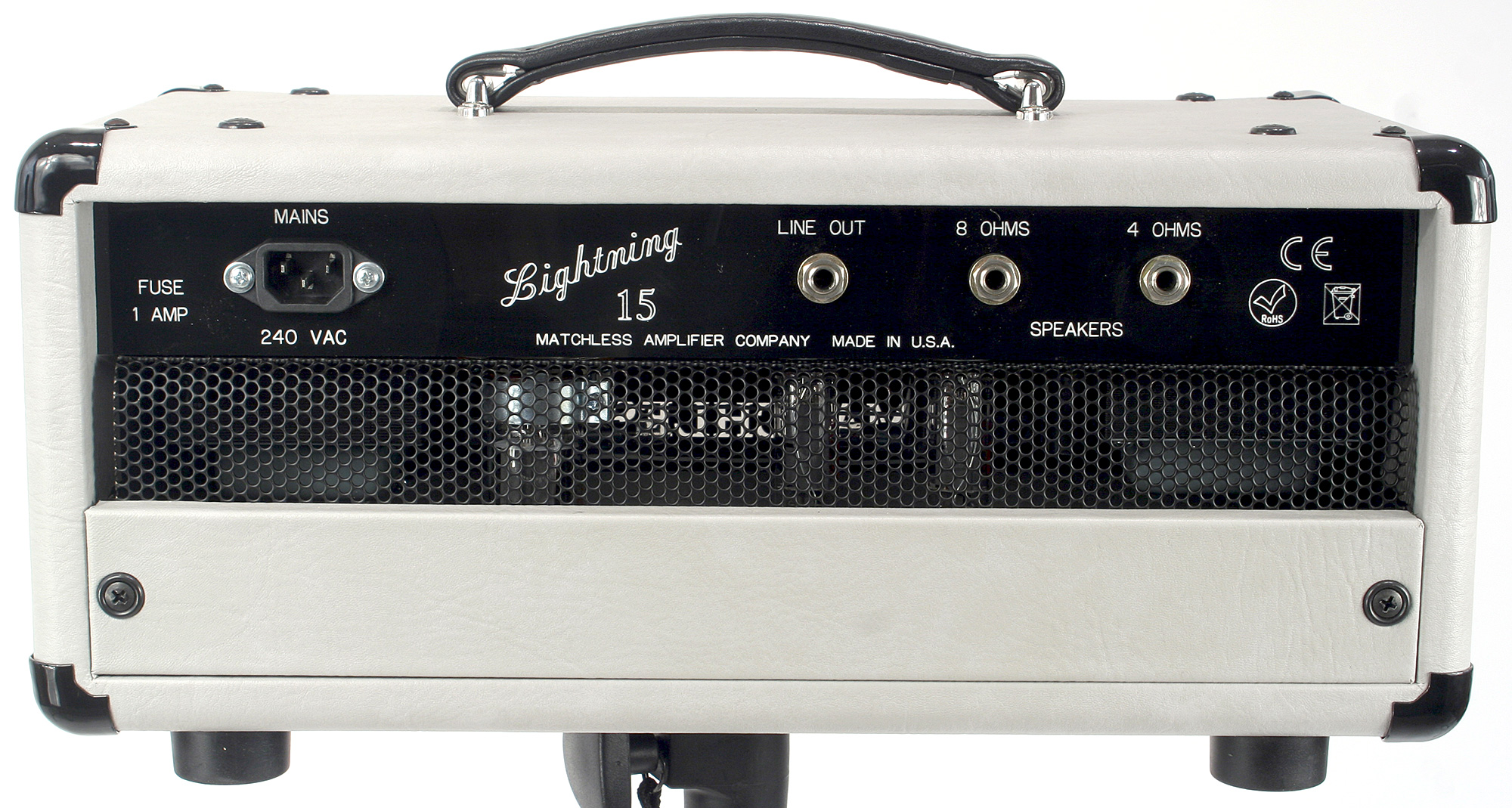 Matchless Lightning 15 Head 15w Light Gray - E-Gitarre Topteil - Variation 1