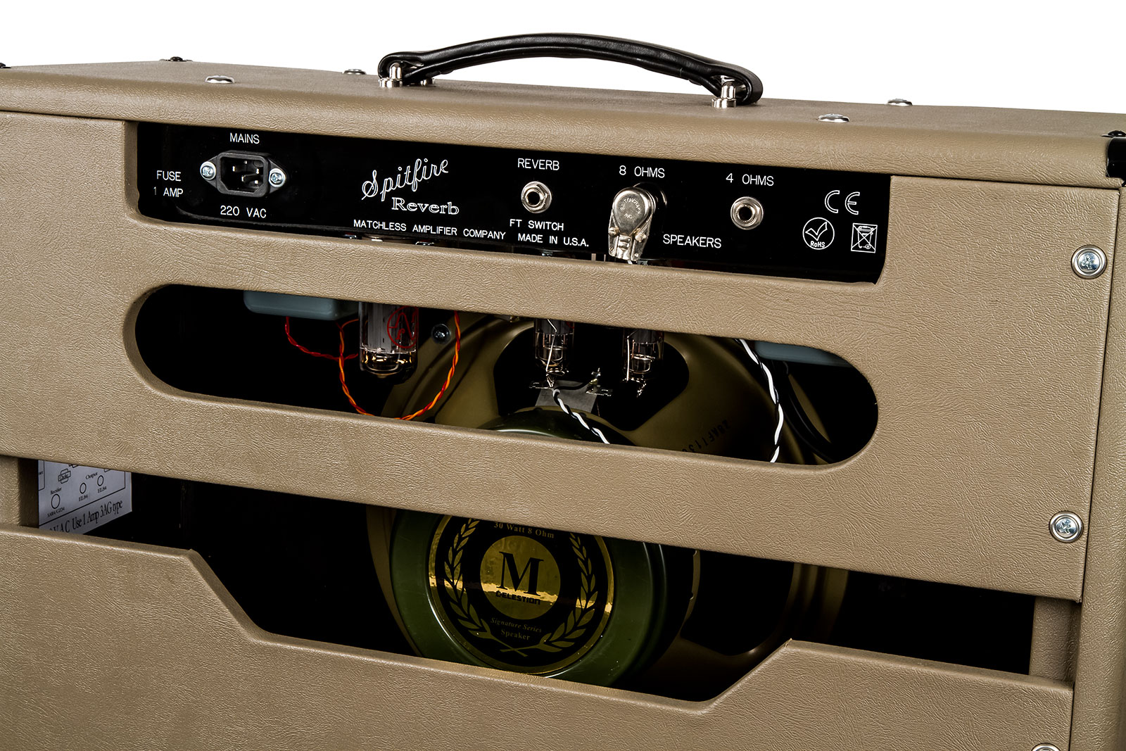 Matchless Spitfire 15 112 Reverb 15w 1x12 Capuccino/gold - Combo für E-Gitarre - Variation 3
