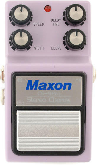 Maxon Cs-9 Pro Stereo Chorus - Modulation/Chorus/Flanger/Phaser & Tremolo Effektpedal - Main picture