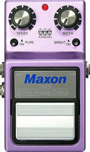 Maxon Pac-9 Pure Analog Chorus - Modulation/Chorus/Flanger/Phaser & Tremolo Effektpedal - Main picture
