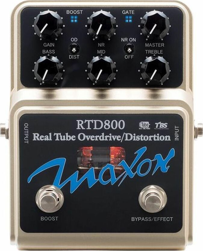 Maxon Rtd-800 Real Tube Overdrive / Distortion - Overdrive/Distortion/Fuzz Effektpedal - Main picture