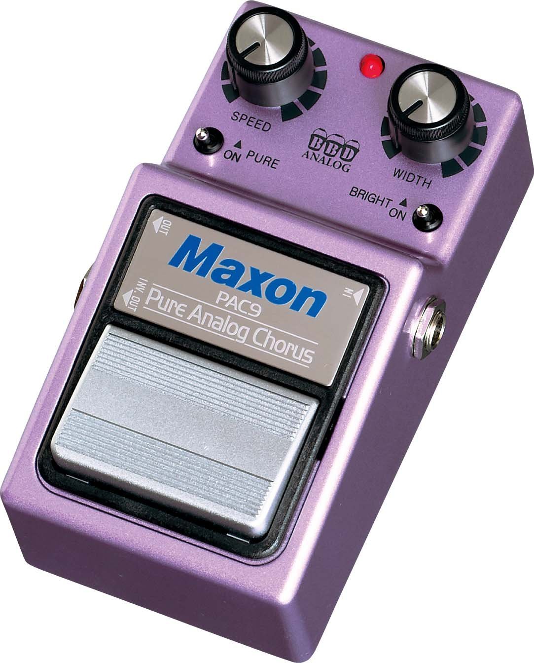 Maxon Pac-9 Pure Analog Chorus - Modulation/Chorus/Flanger/Phaser & Tremolo Effektpedal - Variation 1
