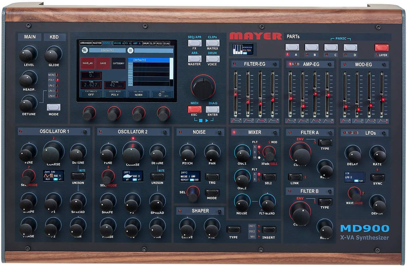 Mayer Emi Md900 Desktop Synthesizer - Expander - Main picture