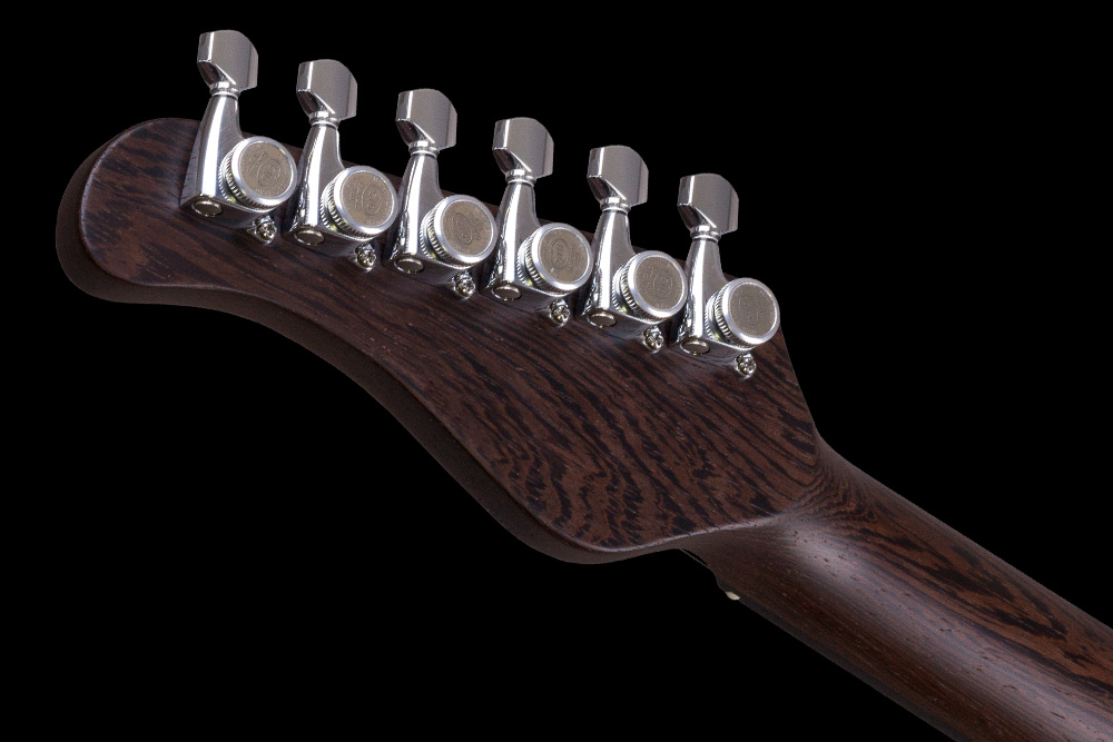 Mayones Guitars Aquila Qm 6 Hss Trem Eb - Lagoon Burst - E-Gitarre in Str-Form - Variation 5