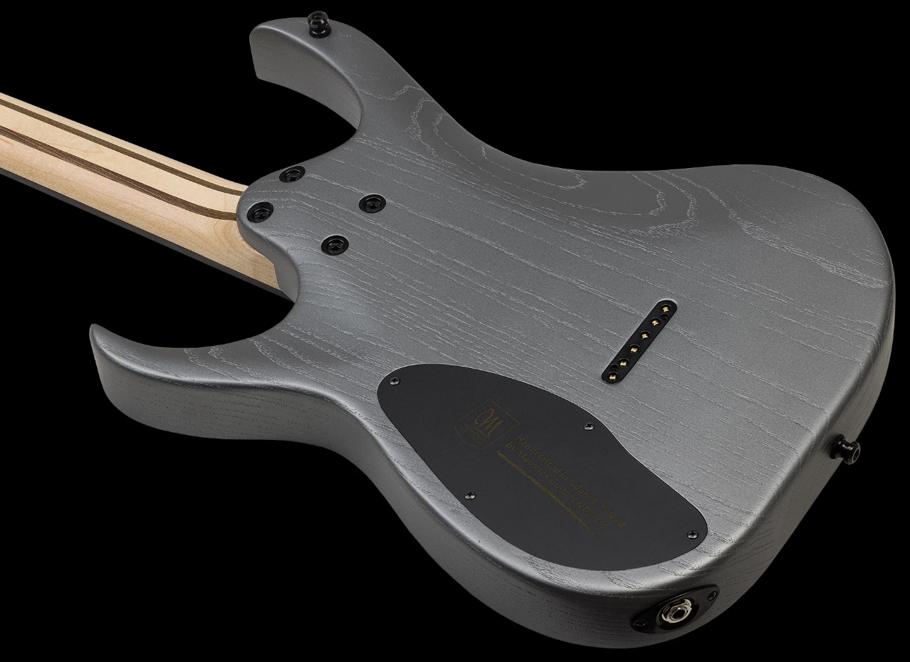 Mayones Guitars Duvell Dt6 2h Ht Bl - Gunmetal Grey Metallic Matt - E-Gitarre in Str-Form - Variation 3