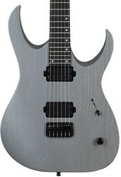 E-gitarre in str-form Mayones guitars Duvell DT 6 - Gunmetal grey metallic matt