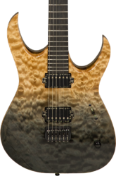 E-gitarre aus metall Mayones guitars Duvell Elite 6 #DF2106528 - Natural & graphite