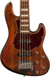 Solidbody e-bass Mayones guitars Hadrien Feraud Jabba 5-String - Antique brown