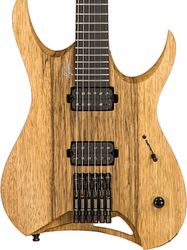 E-gitarre aus metall Mayones guitars Hydra BL 6 #HF2301591 - Natural