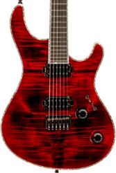 E-gitarre in str-form Mayones guitars Regius 6 Ash #RF2203440 - Dirty red burst
