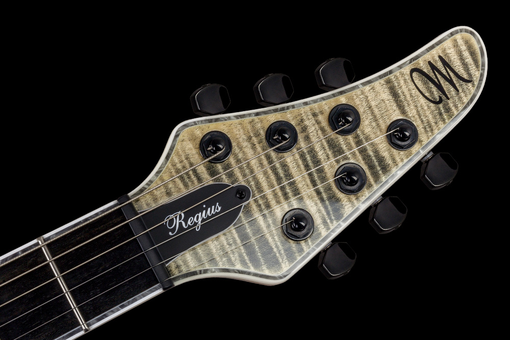 Mayones Guitars Regius 6 Ash 2h Tko Ht Eb - Jeans Black - E-Gitarre aus Metall - Variation 3
