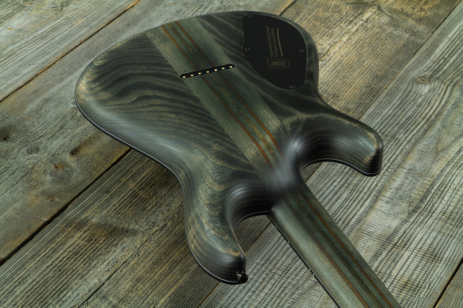 Mayones Guitars Regius Gothic 7c 2h Velvetrone Ht Eb #rf2510207 - Matt Gothic Black - 7-saitige E-Gitarre - Variation 8