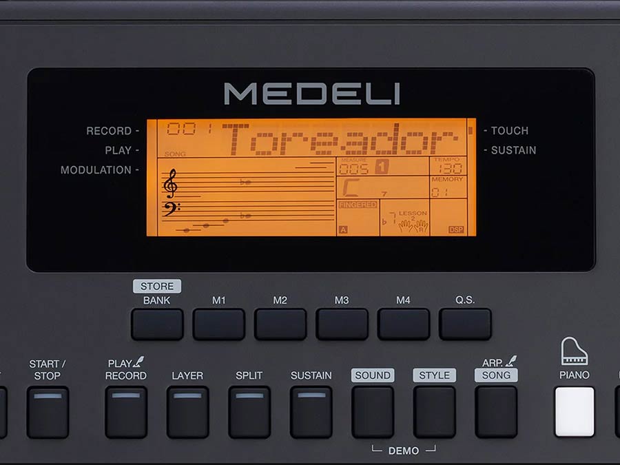 Medeli Mk200 - Entertainerkeyboard - Variation 7