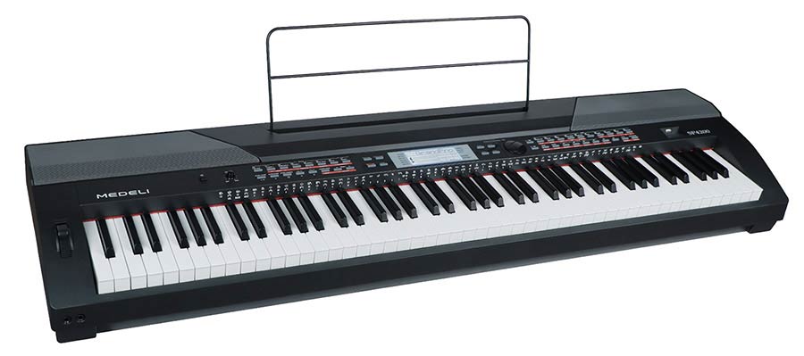 Medeli Sp4200/bk - Black - Stagepiano - Variation 4