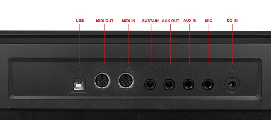 Medeli Sp4200/bk - Black - Stagepiano - Variation 5