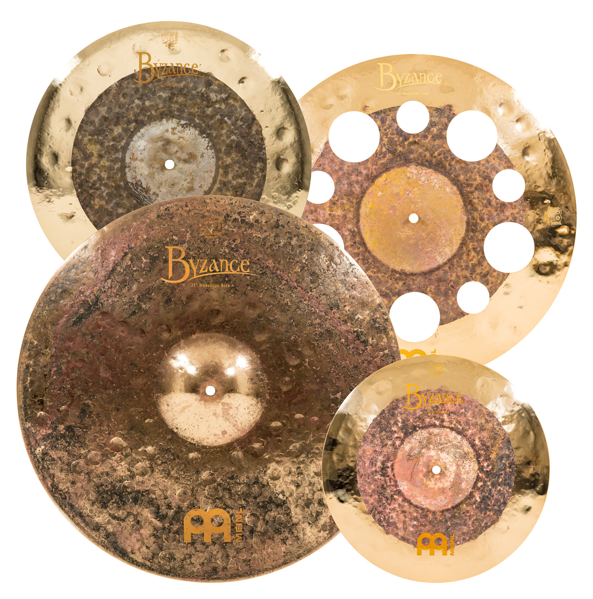 Meinl Byzance Ed Dual Pack 14 16 18 21 - Becken Set - Variation 1