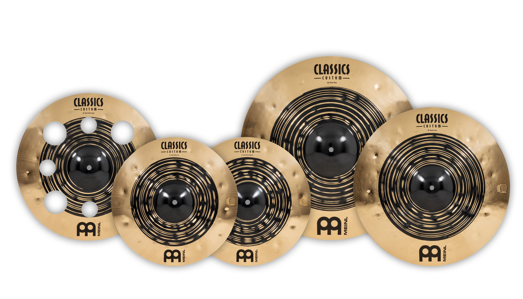 Meinl Classic Custom Dual Set - Becken Set - Variation 1