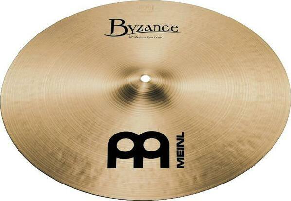 Meinl Byzance Crash 16 Medium Thin - 16 Pouces - Crash Becken - Main picture