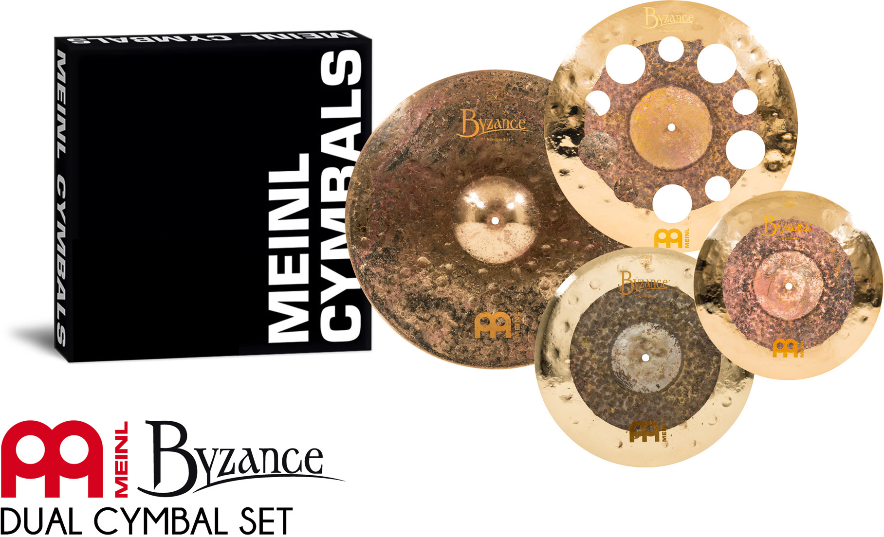 Meinl Byzance Ed Dual Pack 14 16 18 21 - Becken Set - Main picture