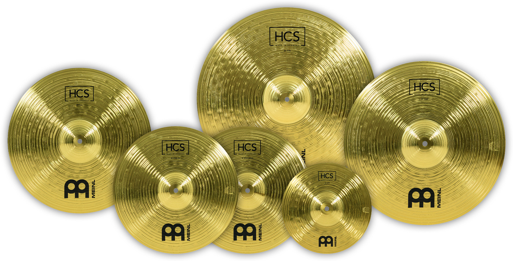 Meinl Hcs-cs2 Hcsexpended Pack - Becken Set - Main picture
