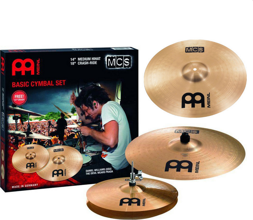 Meinl Mcs  14 18 Plus Crash 14 - Becken Set - Main picture