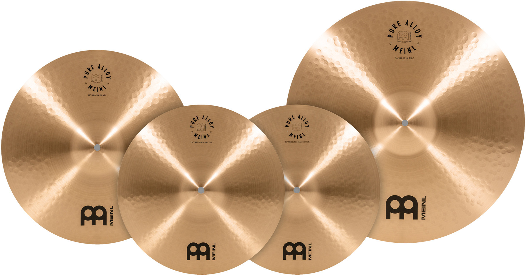 Meinl Pure Alloy Set - Becken Set - Main picture