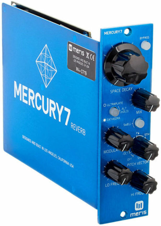 Meris Mercury 7 Reverb 500 Series System-500-komponenten