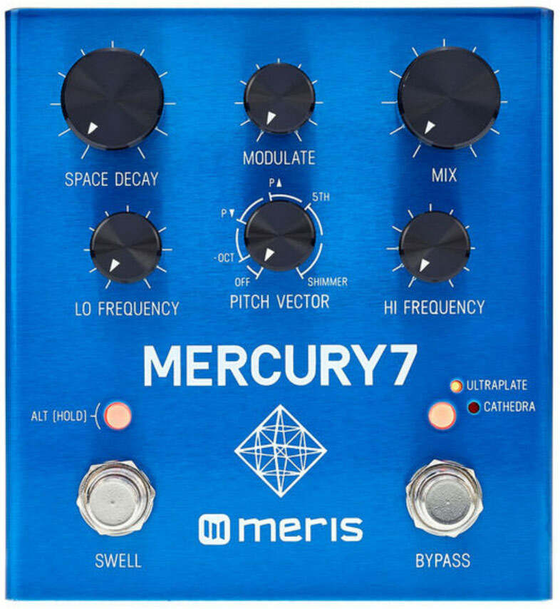 Meris Mercury 7 Reverb Pedal - Reverb/Delay/Echo Effektpedal - Main picture
