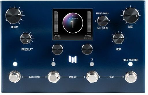 Meris Mercuryx - Reverb/Delay/Echo Effektpedal - Main picture