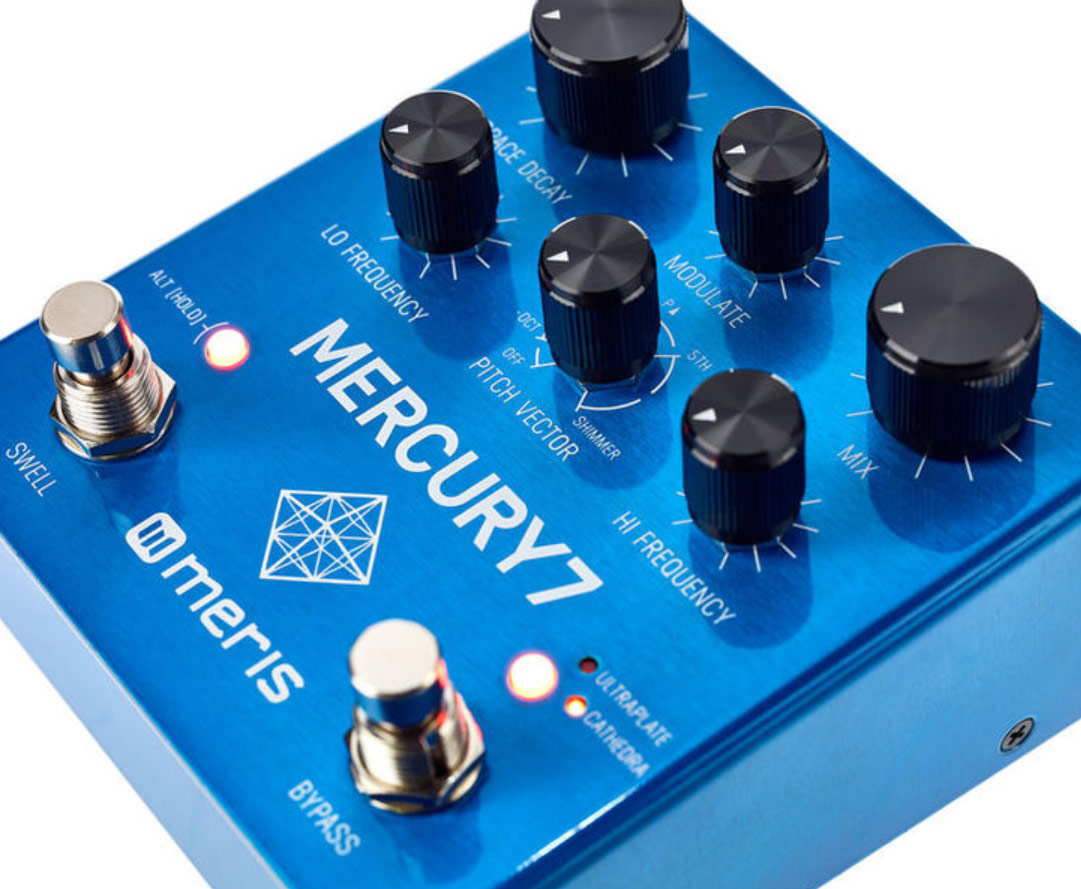 Meris Mercury 7 Reverb Pedal - Reverb/Delay/Echo Effektpedal - Variation 1