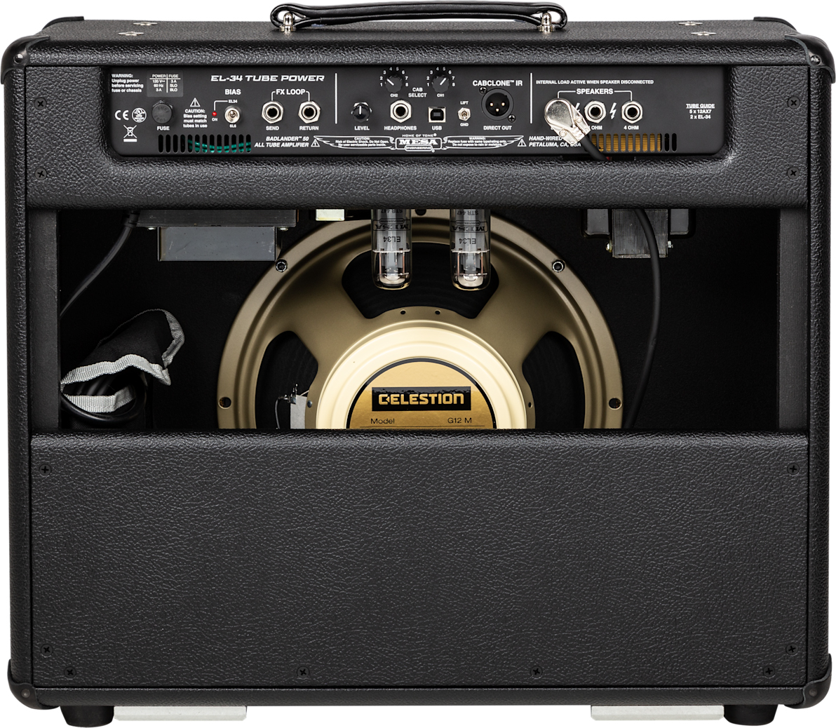 Mesa Boogie Badlander 50 Combo 20/50w El34 Black Bronco - Combo für E-Gitarre - Variation 1