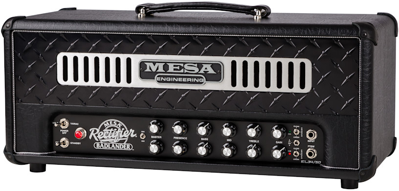 Mesa Boogie Badlander 50 Head 20/50w El34 Black Taurus - E-Gitarre Topteil - Variation 1