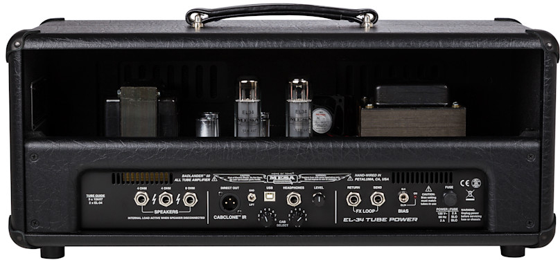 Mesa Boogie Badlander 50 Head 20/50w El34 Black Taurus - E-Gitarre Topteil - Variation 2