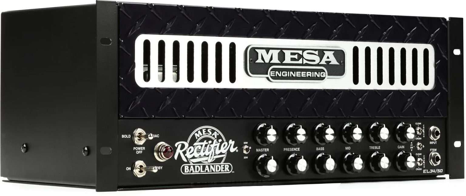 Mesa Boogie Badlander 50 Rackmount Head 50w El34 - E-Gitarre Topteil - Variation 1