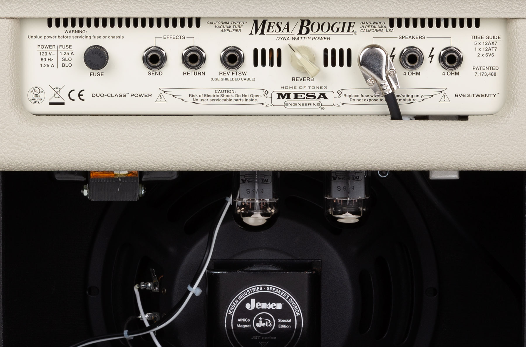 Mesa Boogie California Tweed 6v6 2:20 1x12 Combo 1/10/20w - Combo für E-Gitarre - Variation 2