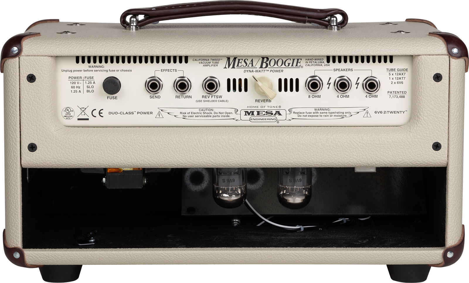 Mesa Boogie California Tweed 6v6 2:20 Head 1/10/20w - E-Gitarre Topteil - Variation 2