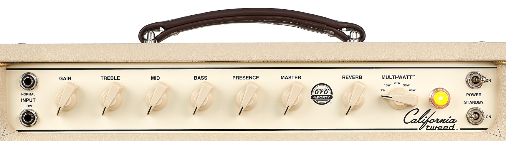 Mesa Boogie California Tweed 6v6 4:40 Head 2/10/20/30/40w - E-Gitarre Topteil - Variation 1