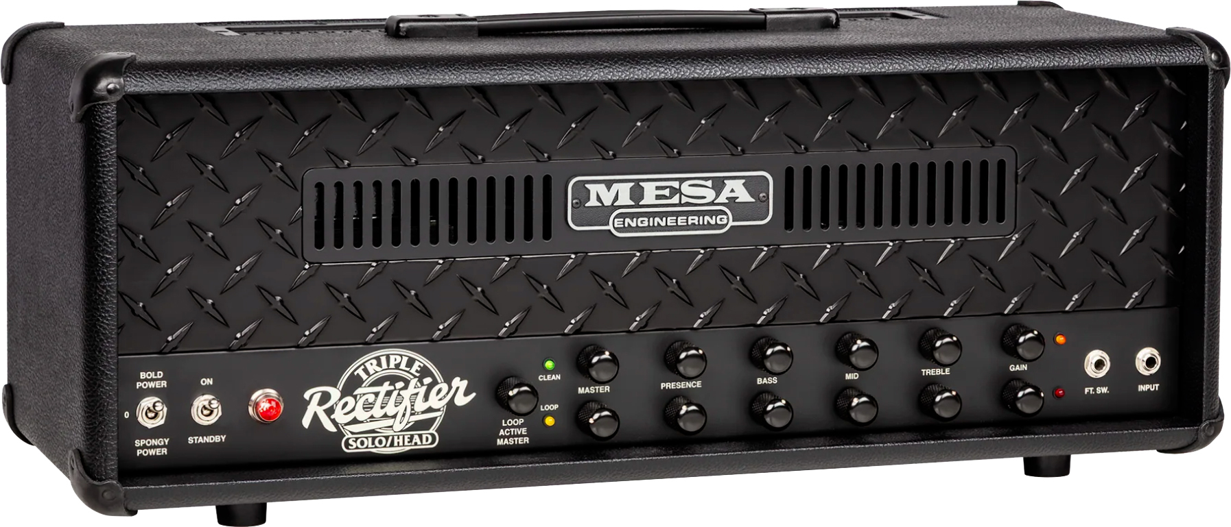 Mesa Boogie 90s Triple Rectifier Head 150w 6l6 Blackout - E-Gitarre Topteil - Main picture