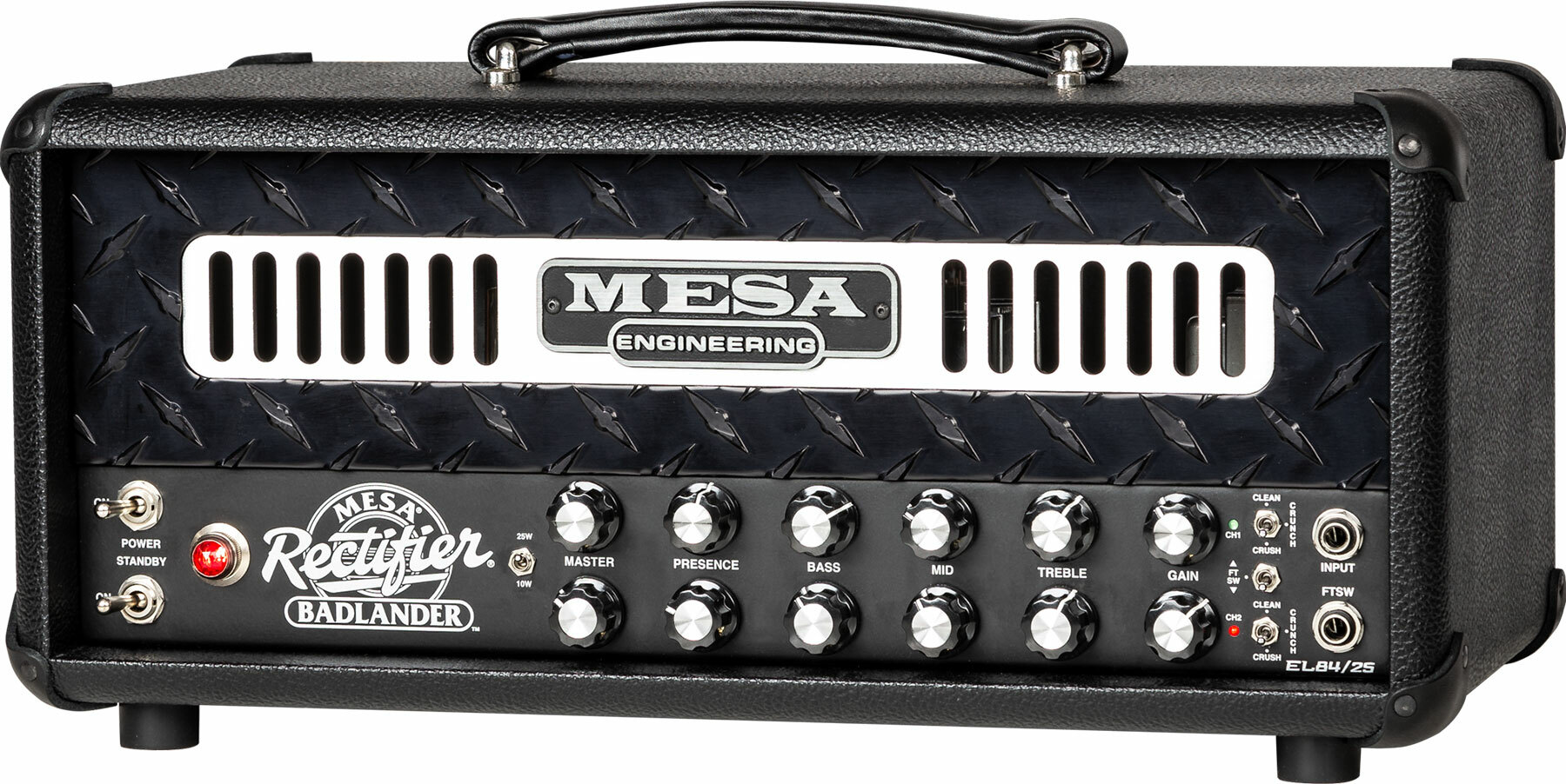 Mesa Boogie Badlander 25 Head 10/25w El84 Black Bronco - E-Gitarre Topteil - Main picture