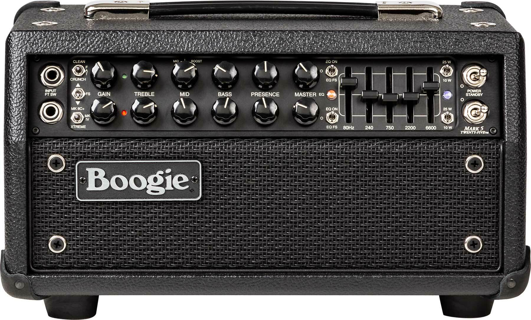 Mesa Boogie Mark Five 25 Head 10/25w El84 Black Bronco - E-Gitarre Topteil - Main picture