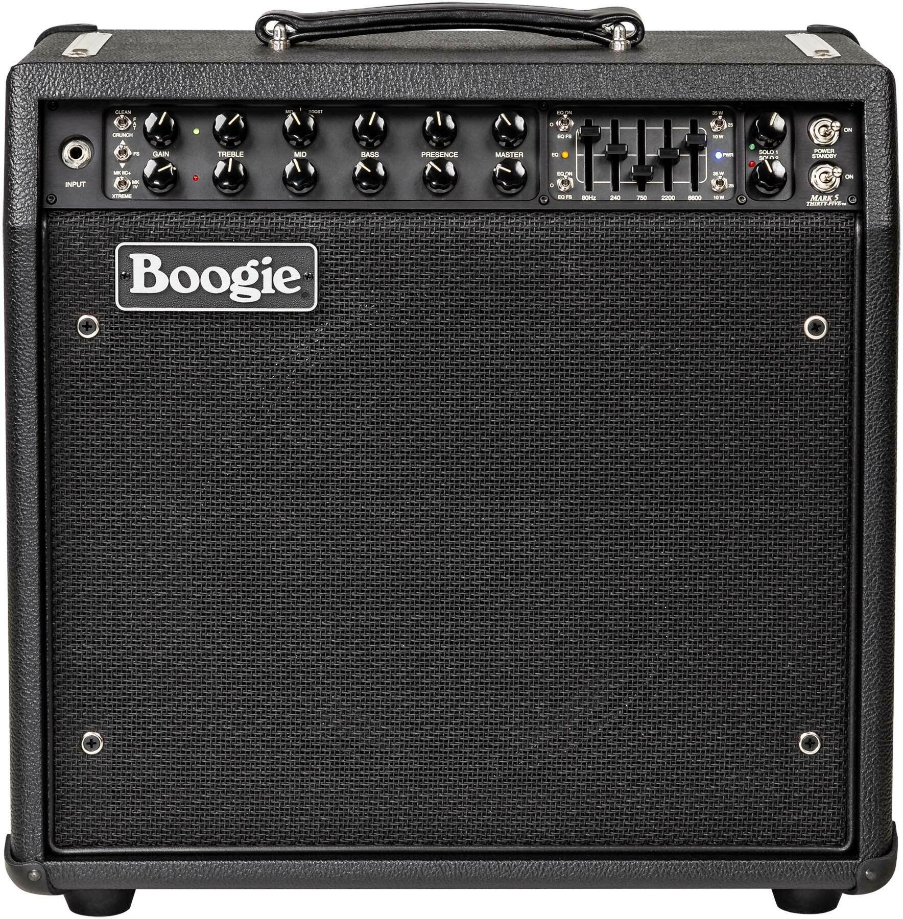 Mesa Boogie Mark Five 35 1x12 Combo 10/25/35w El84 Black Bronco - Combo für E-Gitarre - Main picture