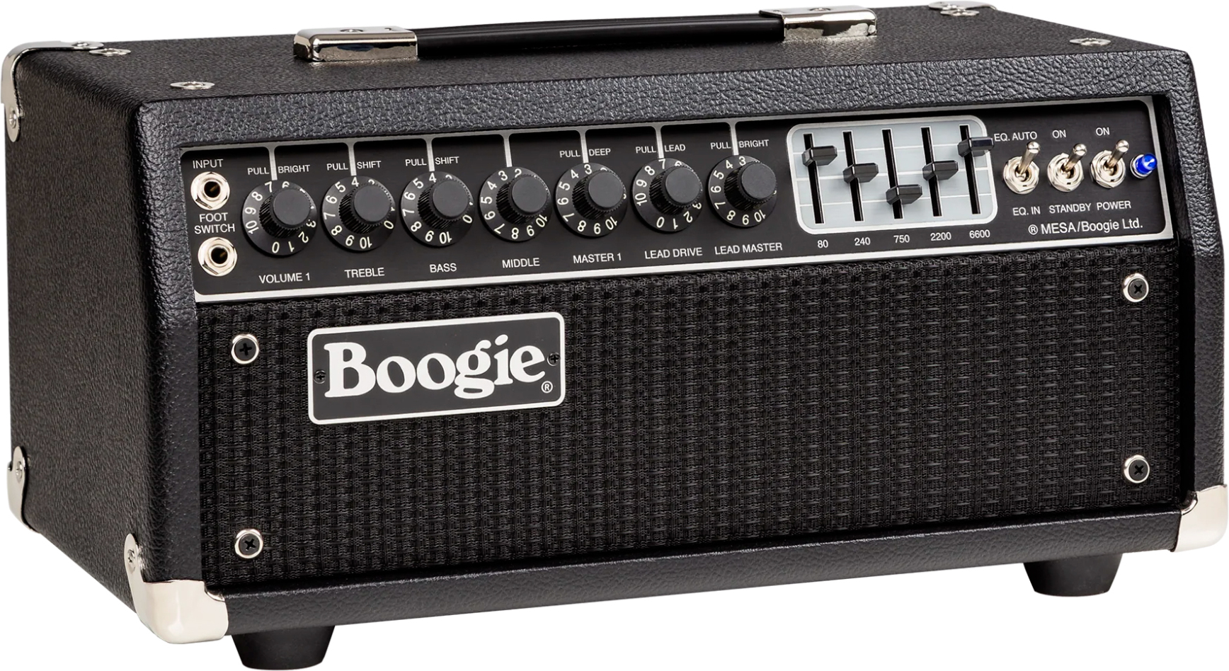 Mesa Boogie Mark Iic+ Head 25/75w 6l6 Black Bronco - E-Gitarre Topteil - Main picture