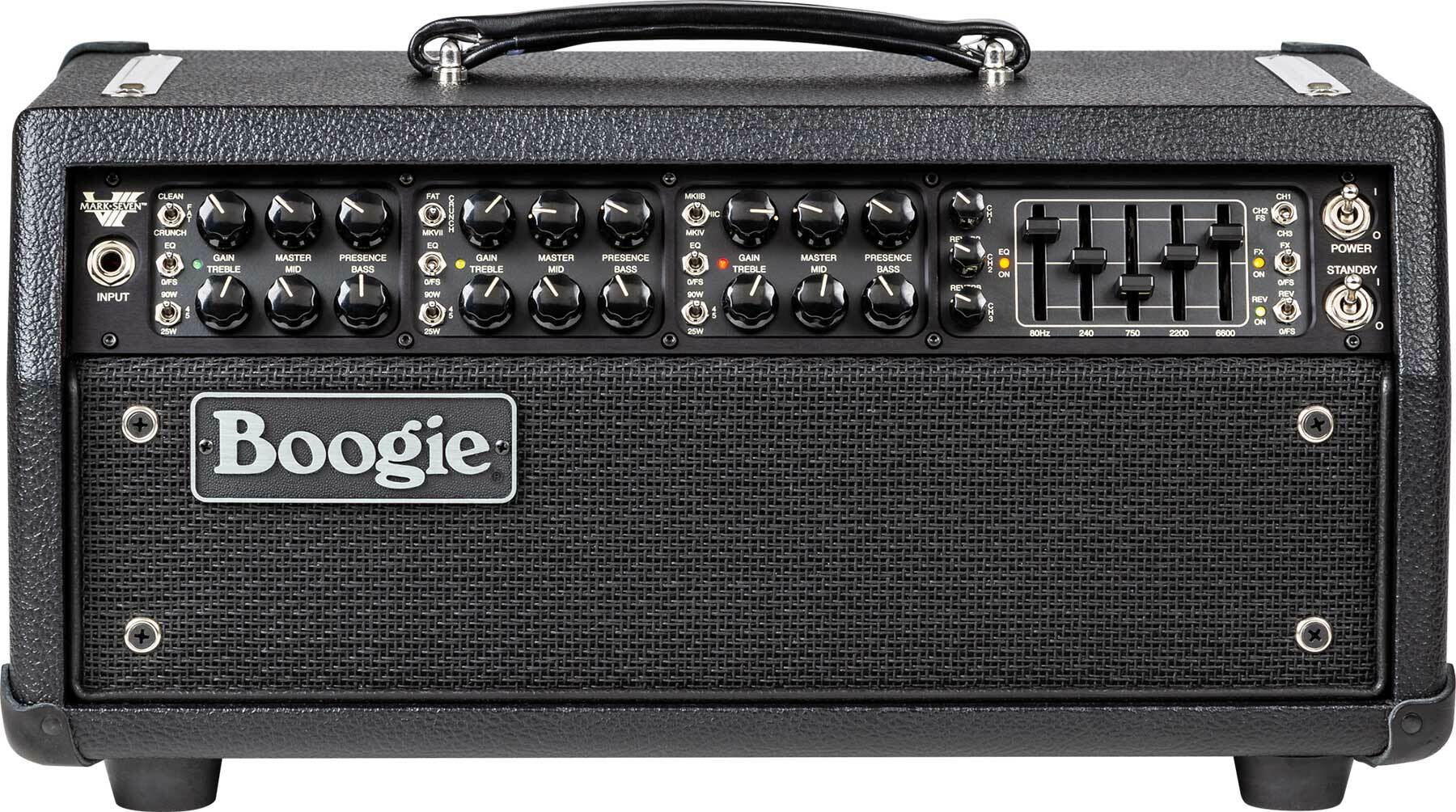 Mesa Boogie Mark Vii Head 25/45/90w 6l6 Black - E-Gitarre Topteil - Main picture