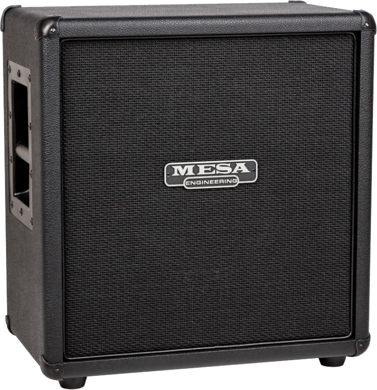 Mesa Boogie Rectifier 1x12 Mini Wide Straight Guitar Cab 60w 8-ohms Black Bronco - Boxen für E-Gitarre Verstärker - Main picture