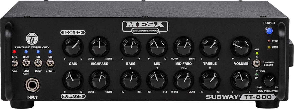 Mesa Boogie Subway Tt800 Bass Amp Metal Head 800w - Bass Topteil - Main picture