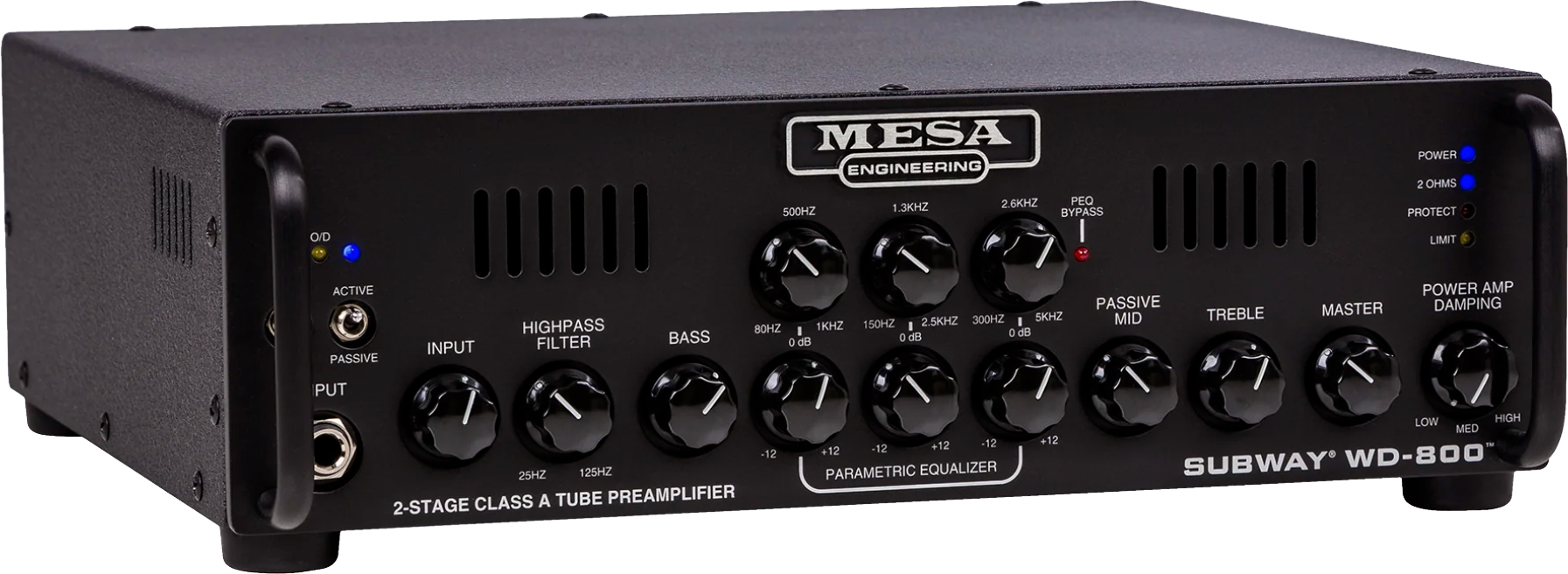 Mesa Boogie Subway Wd800 Bass Head 800w - Bass Topteil - Main picture