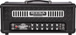 E-gitarre topteil Mesa boogie Badlander 50 Head - Black Taurus