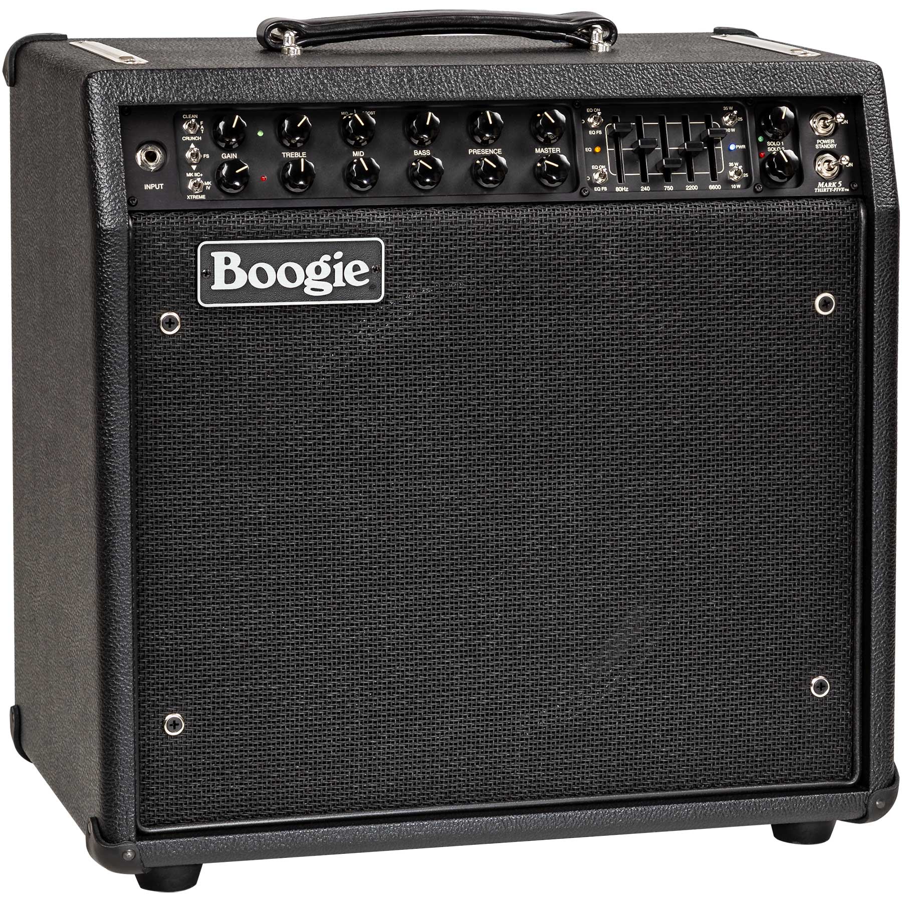 Mesa Boogie Mark Five 35 1x12 Combo 10/25/35w El84 Black Bronco - Combo für E-Gitarre - Variation 1