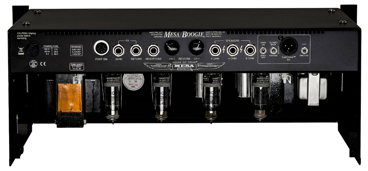 Mesa Boogie Mark Five 35 Rackmount Head 10-25-35w El84 - E-Gitarre Topteil - Variation 1